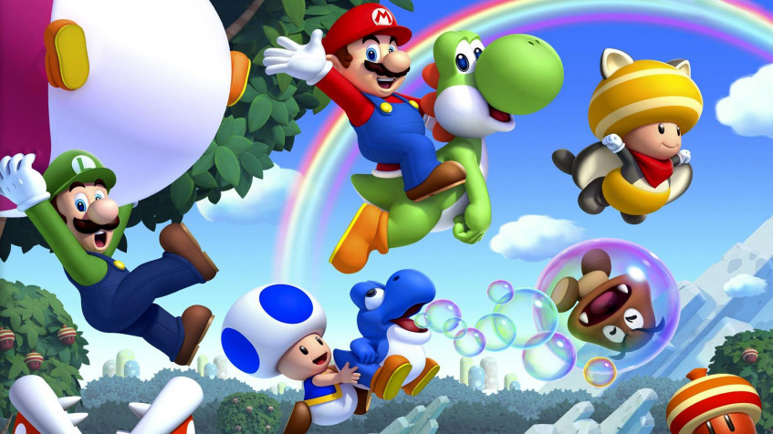 Mario Bros Full HD 1080p Wallpaper 1920x1080px