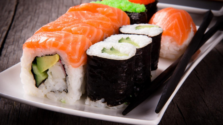 Sushi Full HD 1080p Wallpaper 1920x1080px