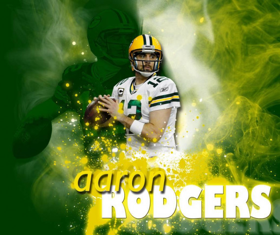 Title Aaron Rodgers Desktop HD Background 1034x866px