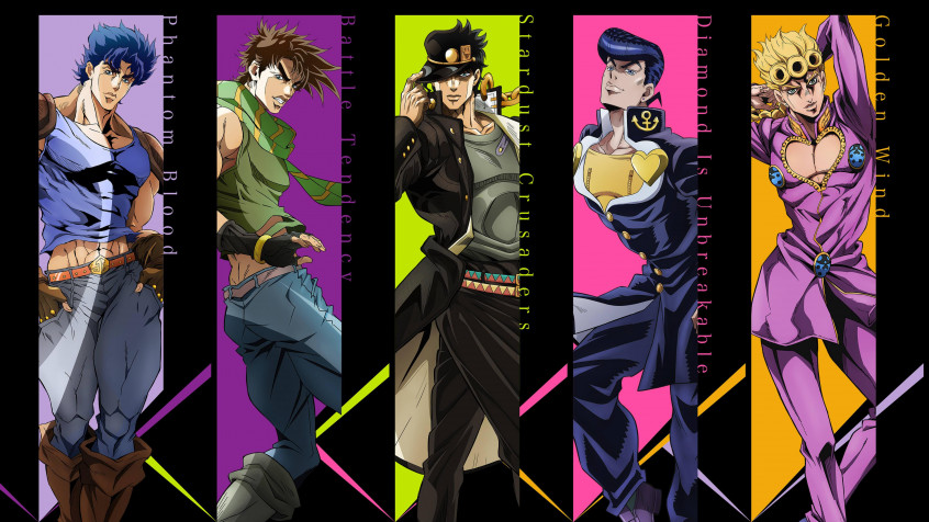 Jojo No Kimyou Na Bouken 4k UHD Wallpaper 3840x2160px