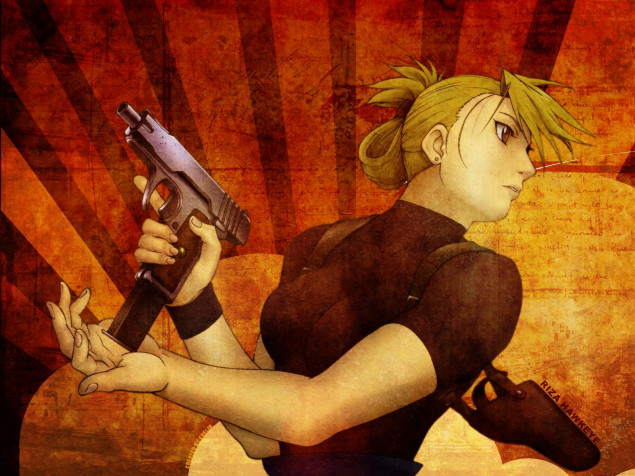 Riza Hawkeye MacBook Background 1600x1200px