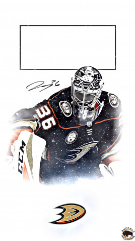 Anaheim Ducks iPhone Background Image 1154x2048px