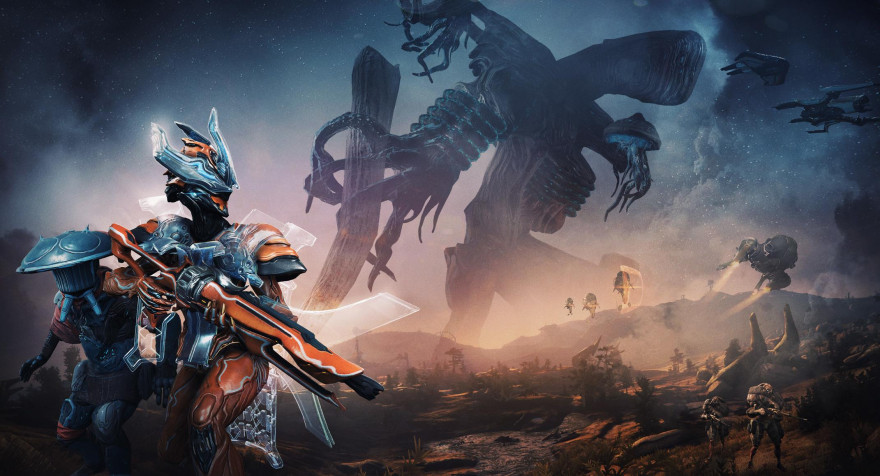 Warframe Desktop HD Wallpaper 2141x1158px