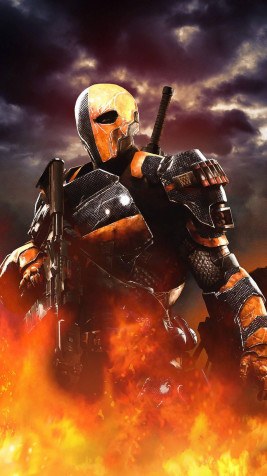 Deathstroke Android Wallpaper 1078x1920px