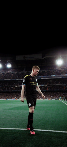 Kevin De Bruyne iPhone 13 Mini Wallpaper 1080x2340px