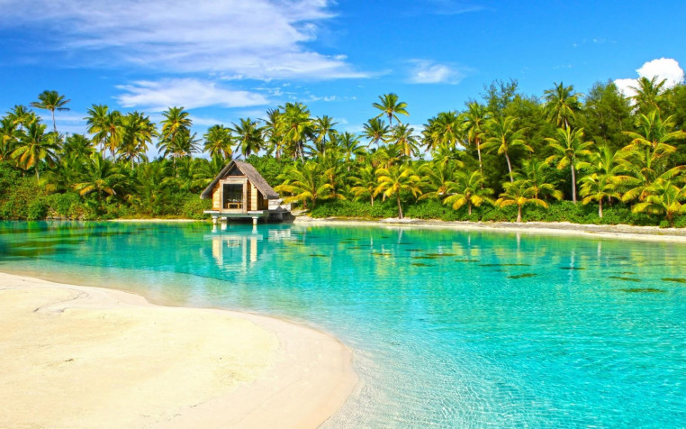 Bora Bora Widescreen HD Wallpaper 1920x1200px