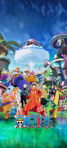 One Piece Movie Phone HD Background 1447x3174px