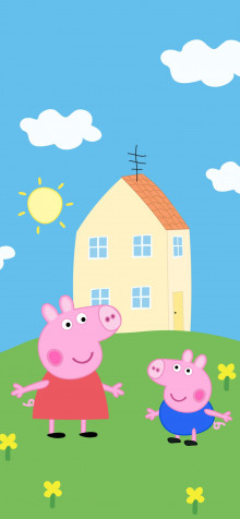 Peppa Pig Android Wallpaper 1183x2560px