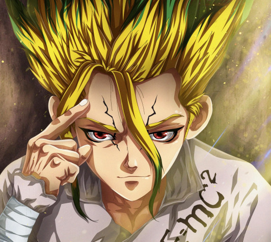 Senku Ishigami Background Image 1920x1716px