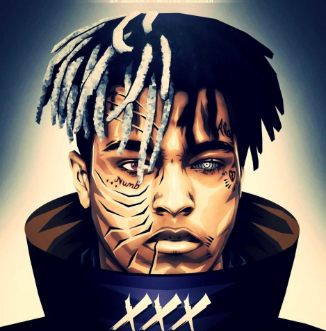 Xxxtentacion Phone Background 1358x1378px