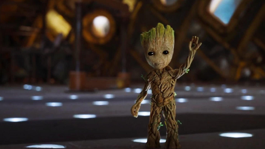 Baby Groot Full HD 1080p Wallpaper 1920x1080px