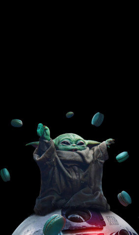 Baby Yoda iPhone Wallpaper Image 1219x2048px