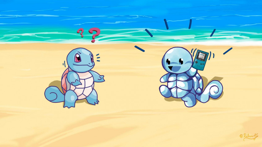 Squirtle Full HD 1080p Wallpaper 1920x1080px