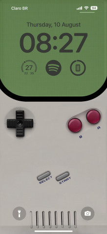 Gameboy iPhone 15 Pro Wallpaper 1179x2556px