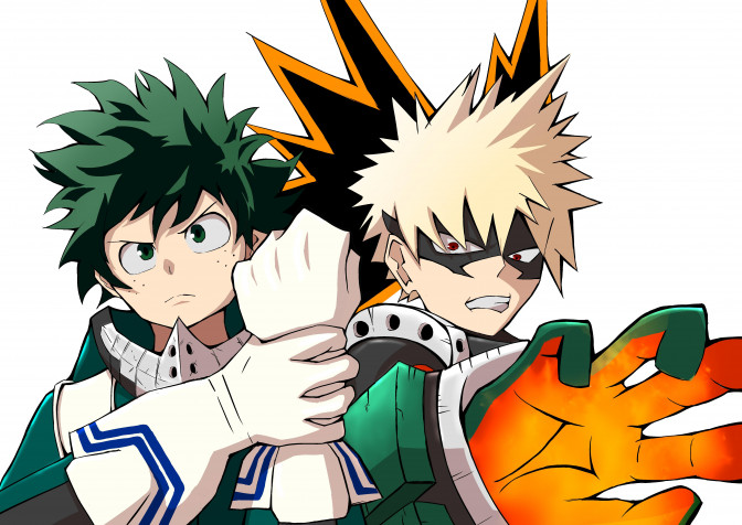 Katsuki Bakugo HD Background 6071x4299px