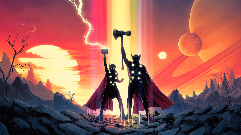 Thor Love And Thunder 4k Wallpaper 2560x1440px