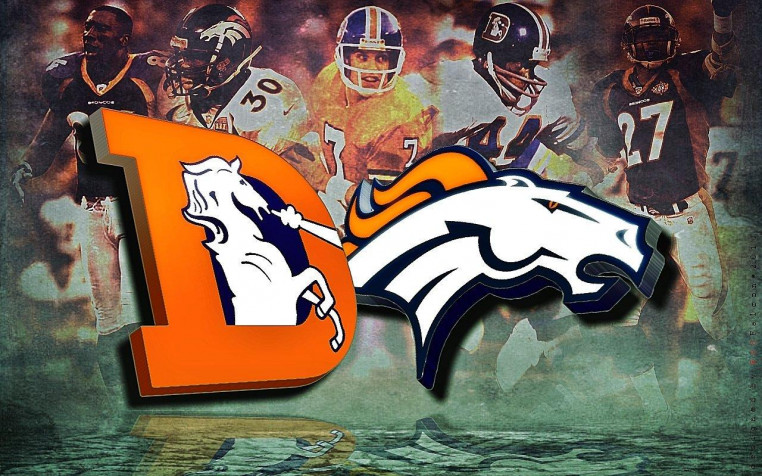 Denver Broncos Logo Laptop Wallpaper 1280x800px