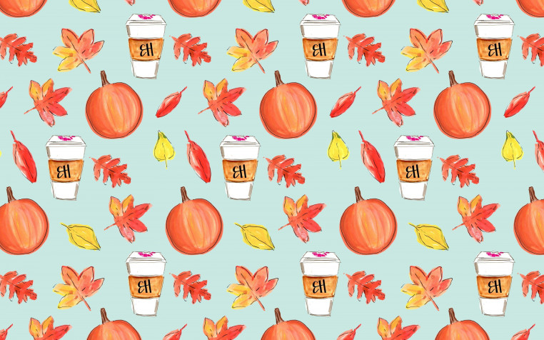 Cute Fall Desktop Wallpaper 3556x2222px