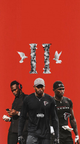 Atlanta Falcons Phone Background 1080x1920px