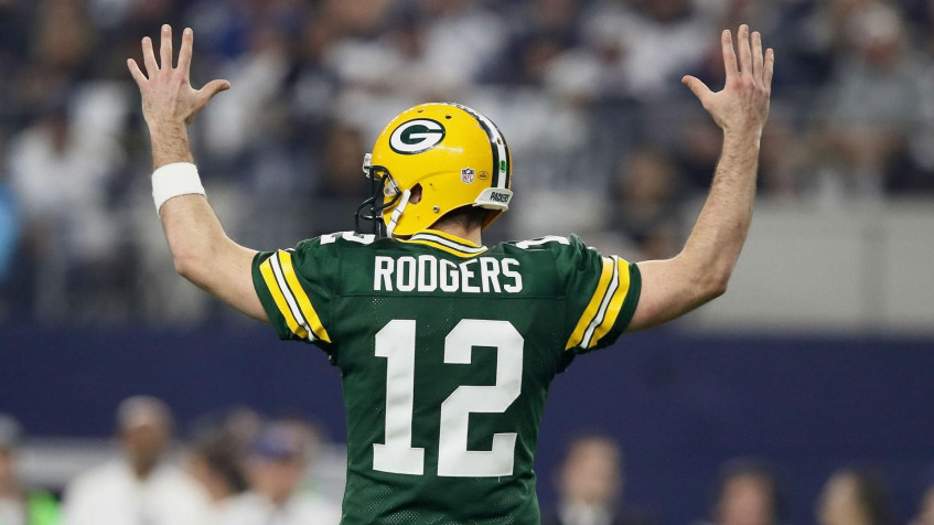 Title Aaron Rodgers Full HD 1080p Wallpaper 1920x1080px