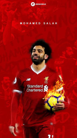 Mohamed Salah iPhone Wallpaper Image 900x1600px