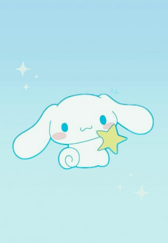 Cinnamoroll iPhone Wallpaper 886x1280px