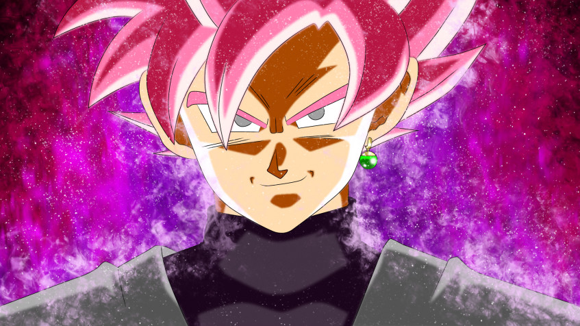 Super Saiyan Rose Goku Black Full HD 1080p Wallpaper 1920x1080px