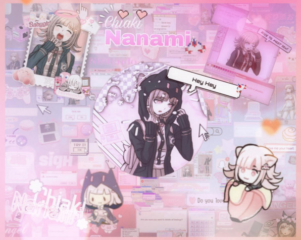 Chiaki Nanami Desktop Wallpaper 1280x1023px