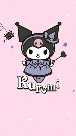 Kuromi iPhone Wallpaper Image 1080x1920px