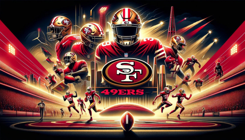 San Francisco 49ers HD Background 1920x1097px