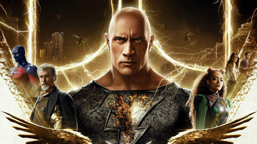 Black Adam 4k UHD Wallpaper 3840x2160px