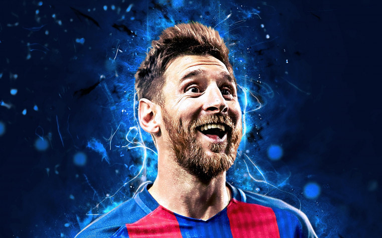 Lionel Messi Retina Widescreen Wallpaper 2880x1800px