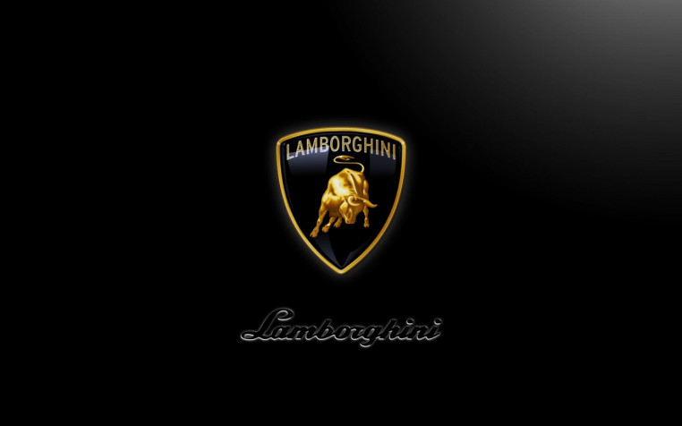 Lamborghini Logo Widescreen HD Wallpaper 1920x1200px