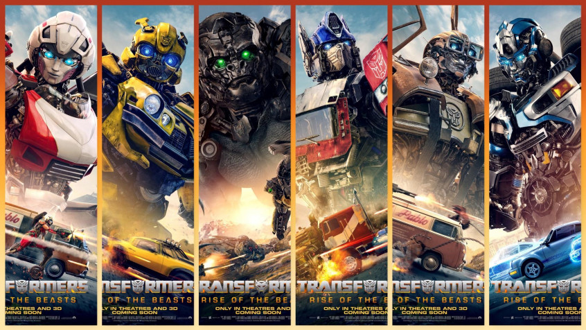 Transformers Rise Of The Beasts Laptop Background 2048x1152px