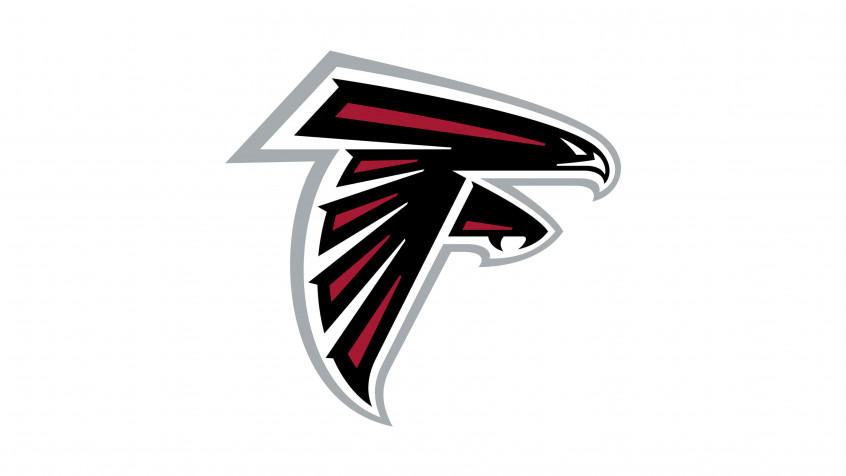 Atlanta Falcons Logo 4k UHD Wallpaper 3840x2160px