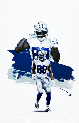 Dez Bryant iPhone Background 1280x1985px