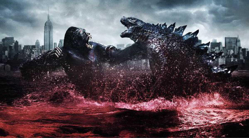 Godzilla Vs Kong Desktop HD Background 1800x1002px