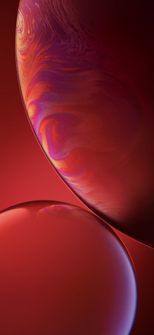 Red iPhone 11 Pro Wallpaper 1125x2436px