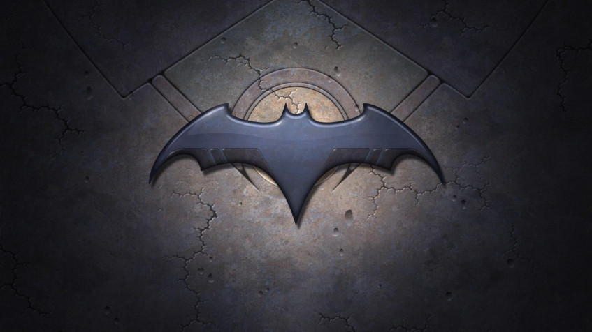 Batman Logo Full HD 1080p Wallpaper 1920x1080px