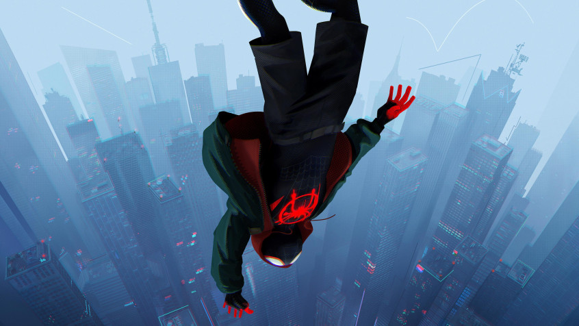 Spider Man Into The Spider Verse 4k UHD Wallpaper 3840x2160px