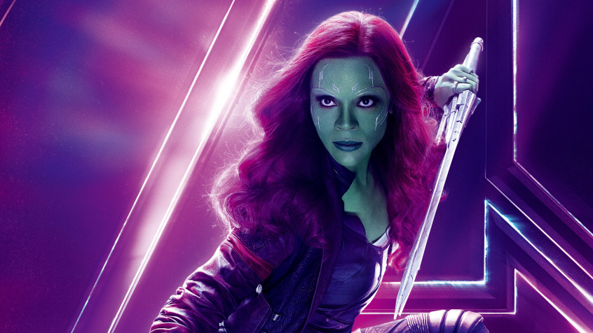 Gamora Background Image 7870x4427px