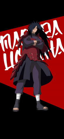 Madara Uchiha Mobile Background 1280x2775px