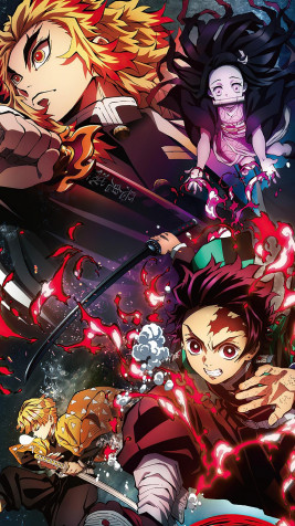 Demon Slayer Kimetsu No Yaiba iPhone Wallpaper Image 1080x1920px