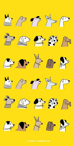 Dog Phone Background 757x1477px