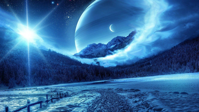 Night Full HD 1080p Wallpaper 1920x1080px