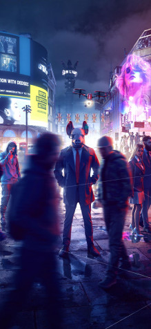 Watch Dogs Legion iPhone 11 Pro Wallpaper 1125x2436px