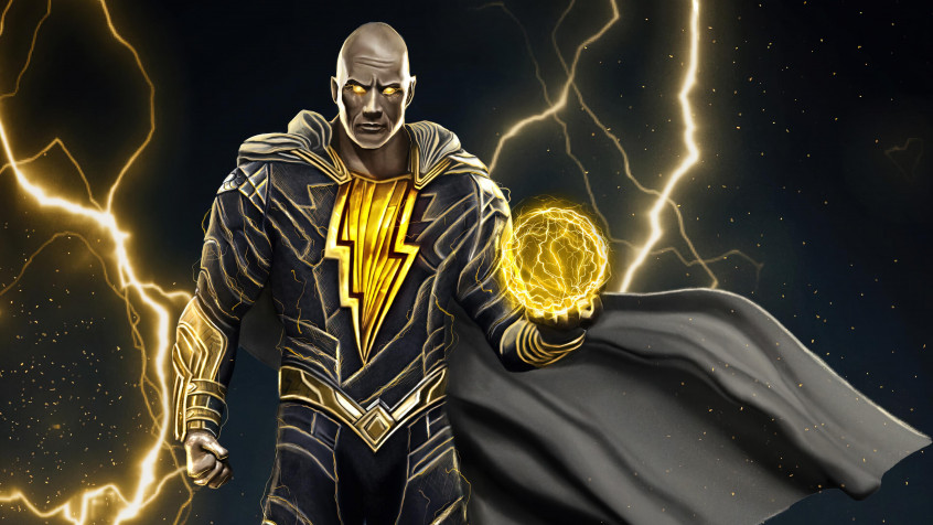 Black Adam 4k UHD Wallpaper 3840x2160px