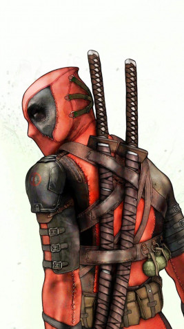 Deadpool Android Wallpaper 1080x1920px