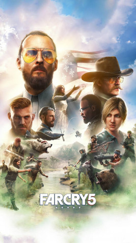 Far Cry 5 iPhone Background 1080x1920px