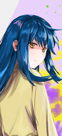 Miko Yotsuya Phone Background Image 1440x3120px